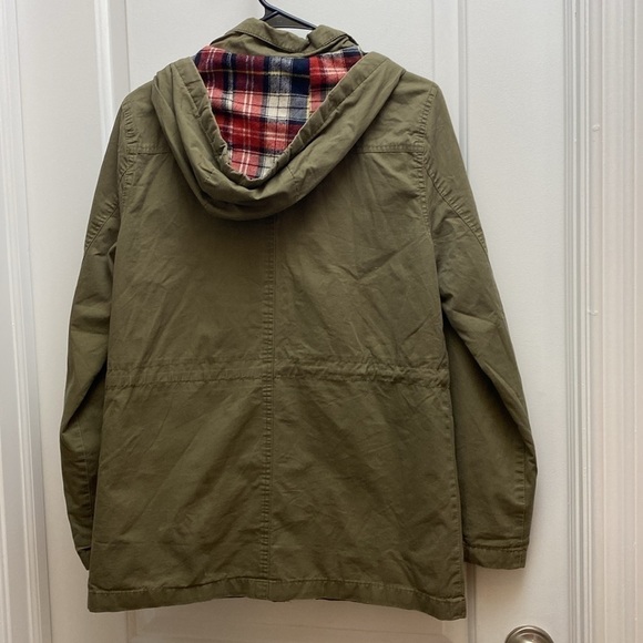 Love Tree army green light hooded jacket size small - Picture 8 of 9